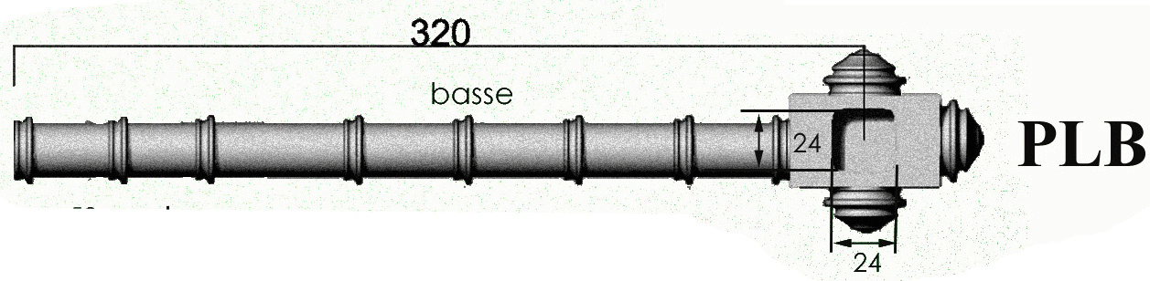 Clamps for fixing with external insulation birdie - PLB